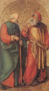 Albrecht Durer Sts.Joseph and Joachim oil painting artist